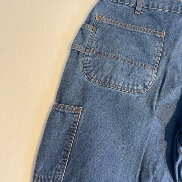 Carhartt FR Denim Jeans Men's 34w x 32L Flame Resistant FRB13 DNM Blue Utility - Picture 15 of 16